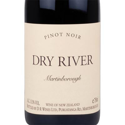 Dry River Pinot Noir 2008