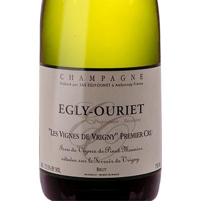 Egly-Ouriet Les Vignes de Vrigny Premier Cru Brut NV (Base 2019 / Disg 2023)