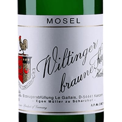 Egon Muller Scharzhof Le Gallais Wiltinger Braune Kupp Kabinett 2023