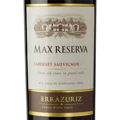 Errazuriz Max Reserva Cabernet Sauvignon 2016