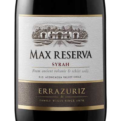 Errazuriz Max Reserva Syrah 2018