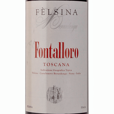 Felsina Berardenga Fontalloro Toscana IGT Italy 2000