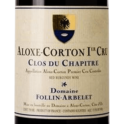Follin Arbelet Aloxe Corton 1er Cru Clos du Chapitre 2019