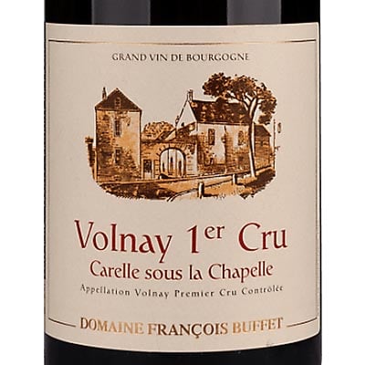 Francois Buffet Volnay 1er Cru Carelle Sous La Chapelle 2022