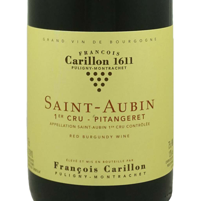 Francois Carillon  Saint-Aubin Rouge Les Pitangerets 1er Cru 2018