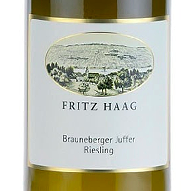 Fritz Haag Riesling Brauneberger Juffer Germany 2017