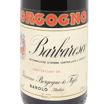 Giacomo Borgogno Barbaresco Riserva Italy 1961