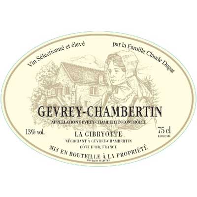 Claude Dugat La Gibryotte Gevrey-Chambertin 2019
