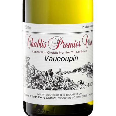 J-P Grossot Chablis 1er Cru Vaucoupin France 2017