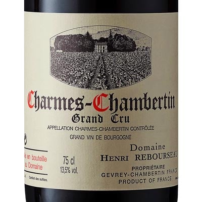 Henri Rebourseau Charmes Chambertin Grand Cru 2012