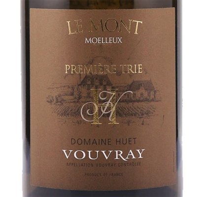 Huet Dom. Le Mont Moelleux Premiere Trie Vouvray France 2008
