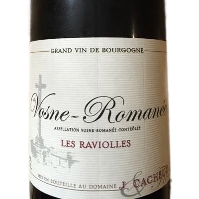 Jacques Cacheux Vosne Romanee Aux Raviolles 2022