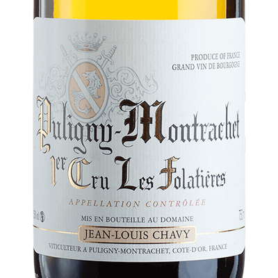 Jean-Louis Chavy Puligny-Montrachet 1er Les Folatieres Burgundy France 2016