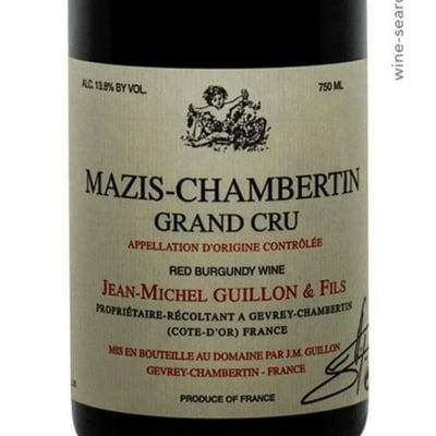 Jean-Michel Guillon Mazis-Chambertin Grand Cru 2021
