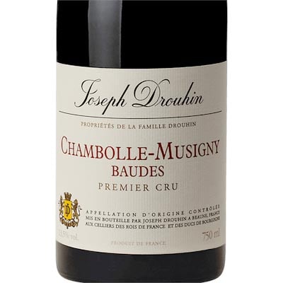 Joseph Drouhin Chambolle Musigny 1er Cru Baudes	2021