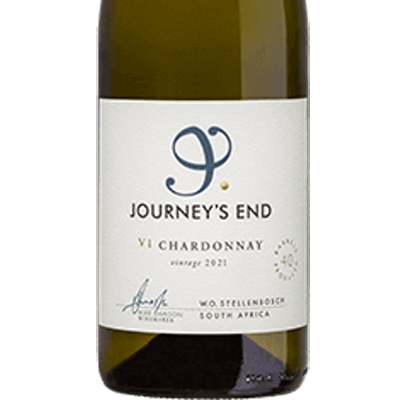Journey's End V1 Chardonnay Stellenbosch South Africa 2022