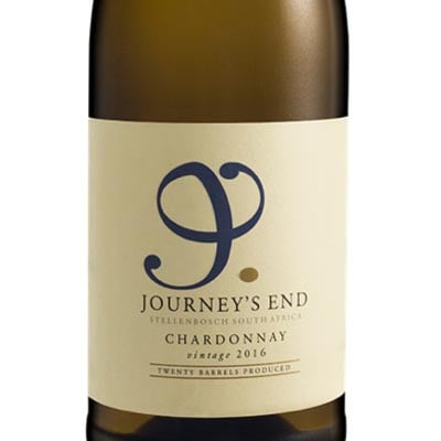 Journey's End Chardonnay Stellenbosch South Africa 2017