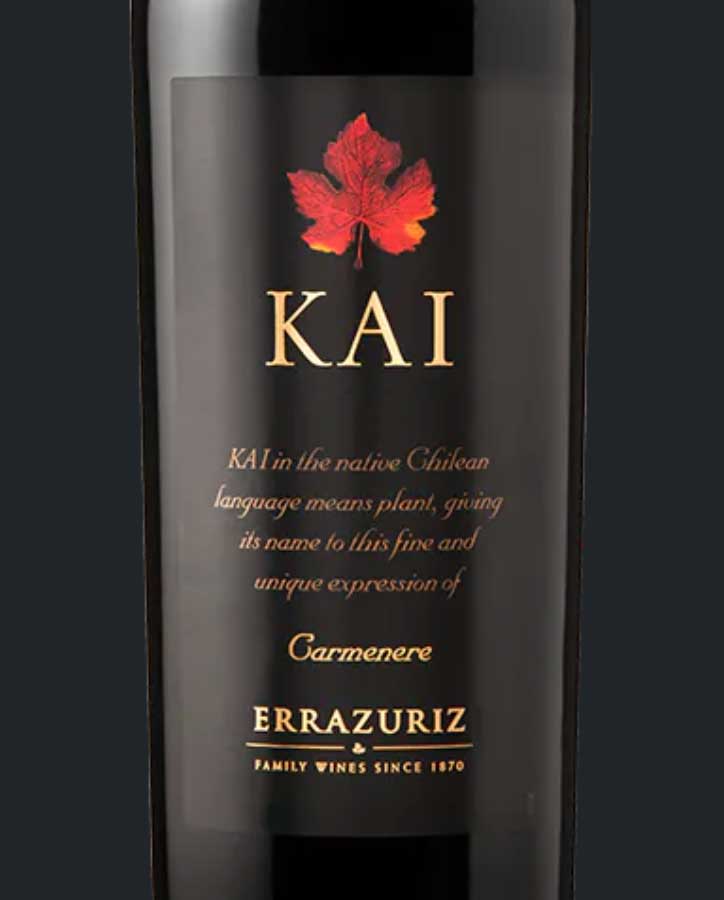 Errazuriz Kai Carmenere 2016