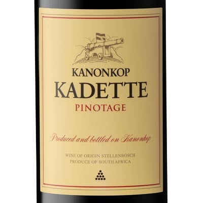 Kanonkop Estate Kadette Pinotage Stellenbosch South Africa 2023