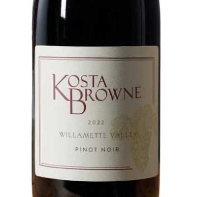 Kosta Browne Willamette Valley Pinot Noir 2022