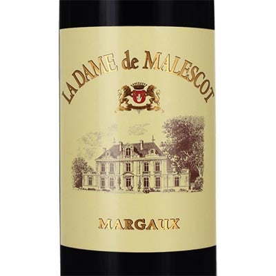 La Dame de Malescot Margaux 2018