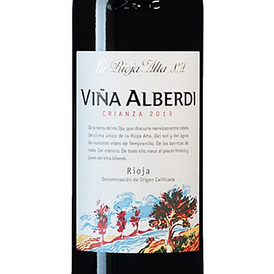 La Rioja Alta Vina Alberdi Reserva Spain 2015