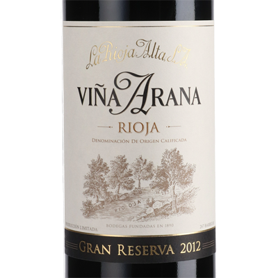 La Rioja Alta Vina Arana Gran Reserva Spain 2016