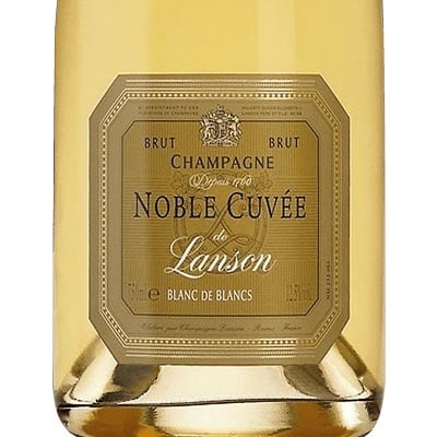 Lanson Noble Cuvee Blanc de Blancs Champagne 2002