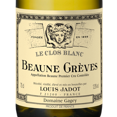 Louis Jadot Beaune Greves Le Clos 1er Cru Blanc Burgundy France 2018