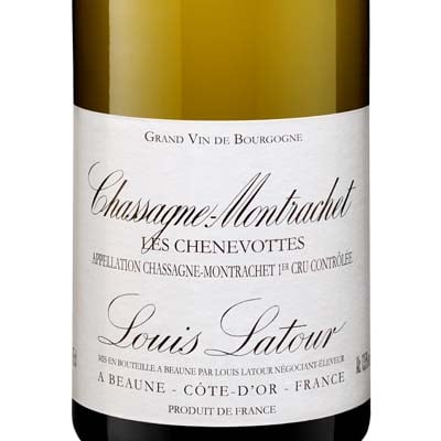 Louis Latour Chassagne-Montrachet Les Chenevottes Blanc 2016