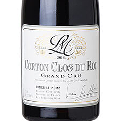 Lucien Le Moine Corton Clos du Roi Grand Cru Burgundy France 2017