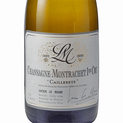 Lucien Le Moine Chassagne-Montrachet 1er Caillerets Burgundy France 2016