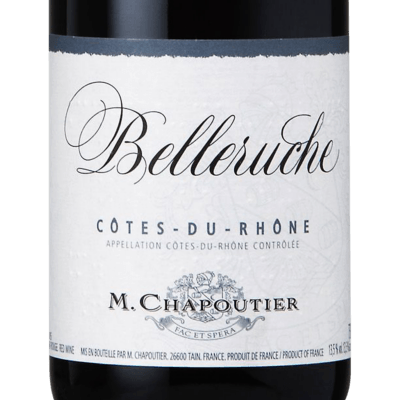 Chapoutier Cotes-du-Rhone Rouge Belleruche Rhone 2017