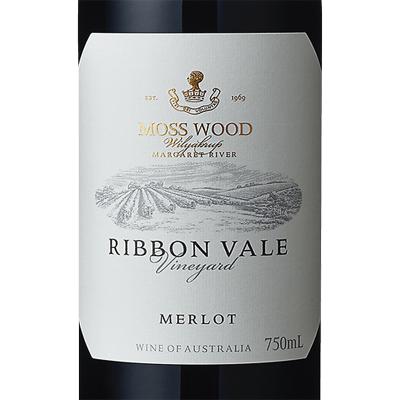 Moss Wood Ribbon Vale Merlot Margaret River 2015