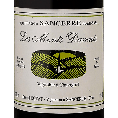 Pascal Cotat Sancerre Les Monts Damnes Loire 2018