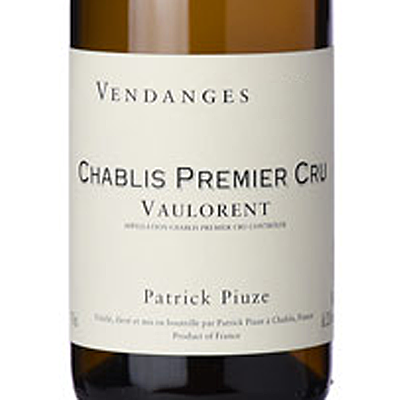 Patrick Piuze Chablis 1er Cru Vaulorent 2018