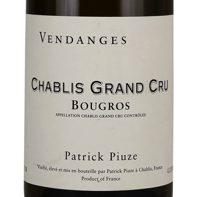 Patrick Piuze Chablis Grand Cru Bougros 2020