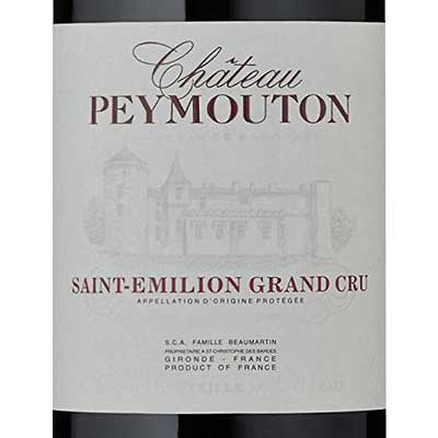 Ch Peymouton Saint Emilion Grand Cru 2018
