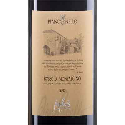 Piancornello Rosso di Montalcino 2019