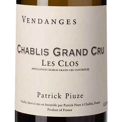 Patrick Piuze Chablis Grand Cru Les Clos 2020
