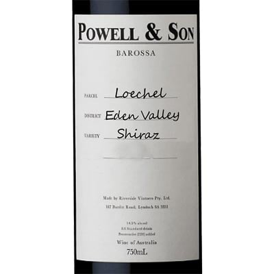 Powell & Son Loechel Shiraz Eden Valley Australia 2018