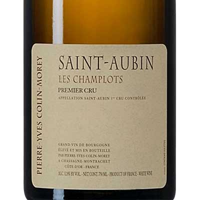 Pierre Yves Colin Morey St-Aubin 1er Cru Champlots 2019