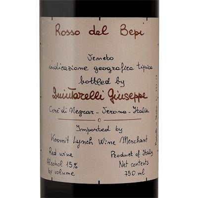 Quintarelli Rosso del Bepi IGT Veneto Italy 2008