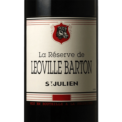 Ch. Leoville Barton Reserve de Leoville Barton St Julien France 2015