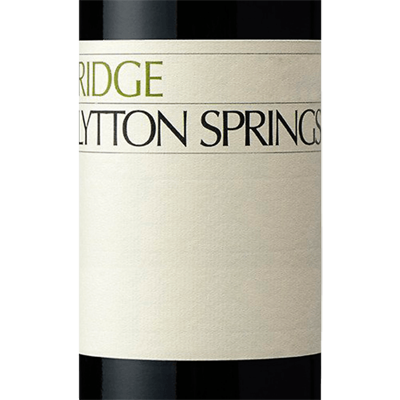 Ridge Lytton Springs Dry Creek Valley Zinfandel Blend California 2021