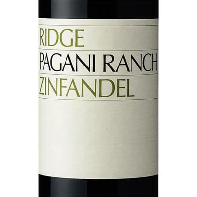 Ridge Pagani Ranch Sonoma Valley Zinfandel Blend 2021