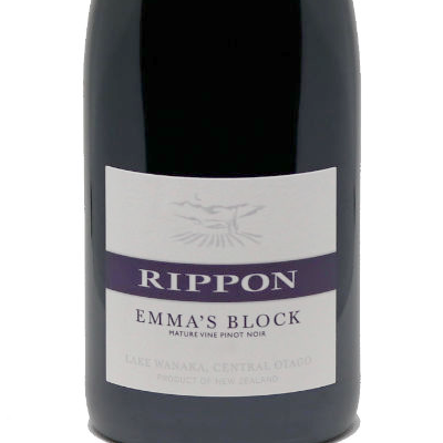 Rippon "Emma's Block" Mature Vine Pinot Noir Central Otago New Zealand 2015