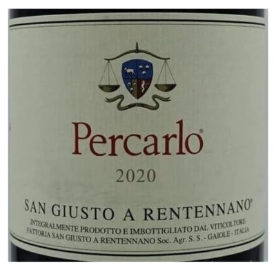 San Giusto a Rentennano Percarlo 2020