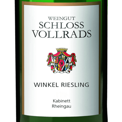Schloss Vollrads Winkel Riesling Kabinett Rheingau Germany 2019