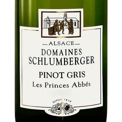 Schlumberger Pinot Gris Les Princes Abbes Alsace 2018
